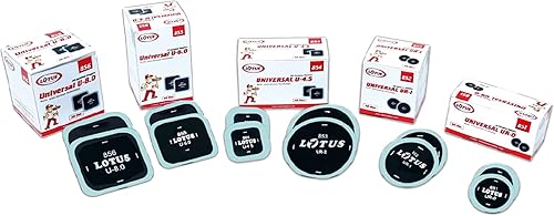 Miniatura 9 de Lotus Parches universales para reparación de neumáticos (cuadrado de 1-78 pulgadas)