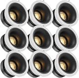 LLHTTDMBDFC LED Techo Empotrable, Focos LED Interior Techo, Foco de actualización Eyeball de 7 W/9 W, CRI95, ángulo de Haz de 24°, instalación de actualización Sencilla, sin Parpadeo(9w,4000K)