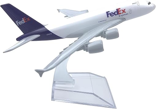 Model Plane, A380 Airplane Model 1400 Diecast Airway Planes, Metal Aircraft with Display Stand for Adult Collectors & Aviation Enthusiasts Express Ver.