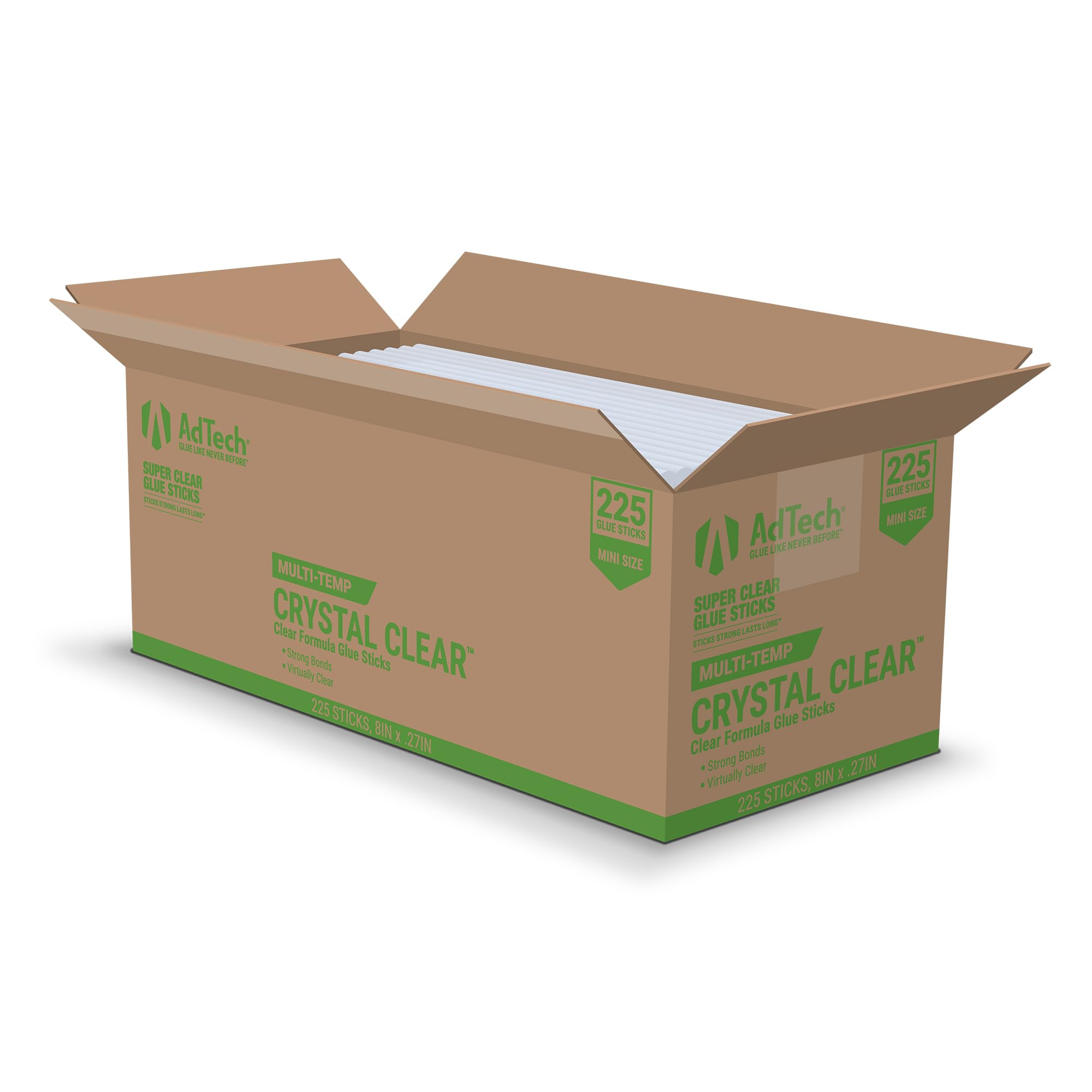 Mini Hot Glue Sticks - Clear, 4 Inch, USA Made -8