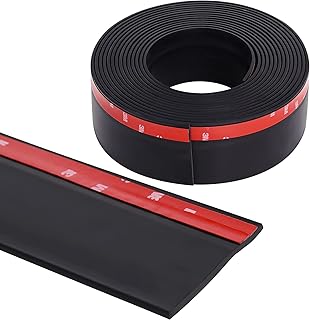 RV Slide Out Seal, 3 Inch RV Slide Out Weather Stripping Wiper Seals with Adhesive Tape 25 Ft Truck Black Rubber Strip for Keeping Out Noise and Weather, Camper Rubber Slide Out Seal