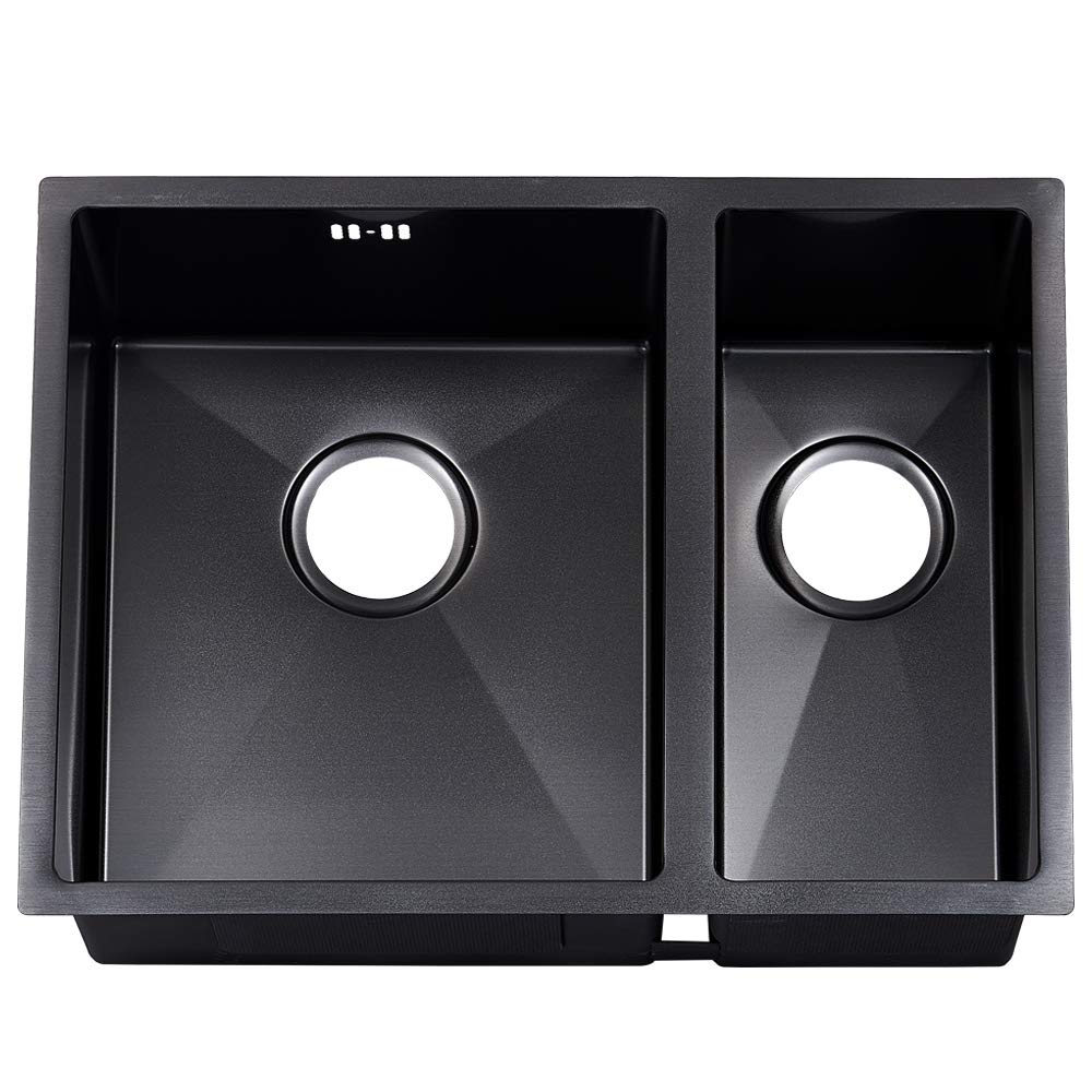 Buy ATUM HOME 59 x 44 cm Nano Black 1.5 Rectangular Under Kitchen Sink