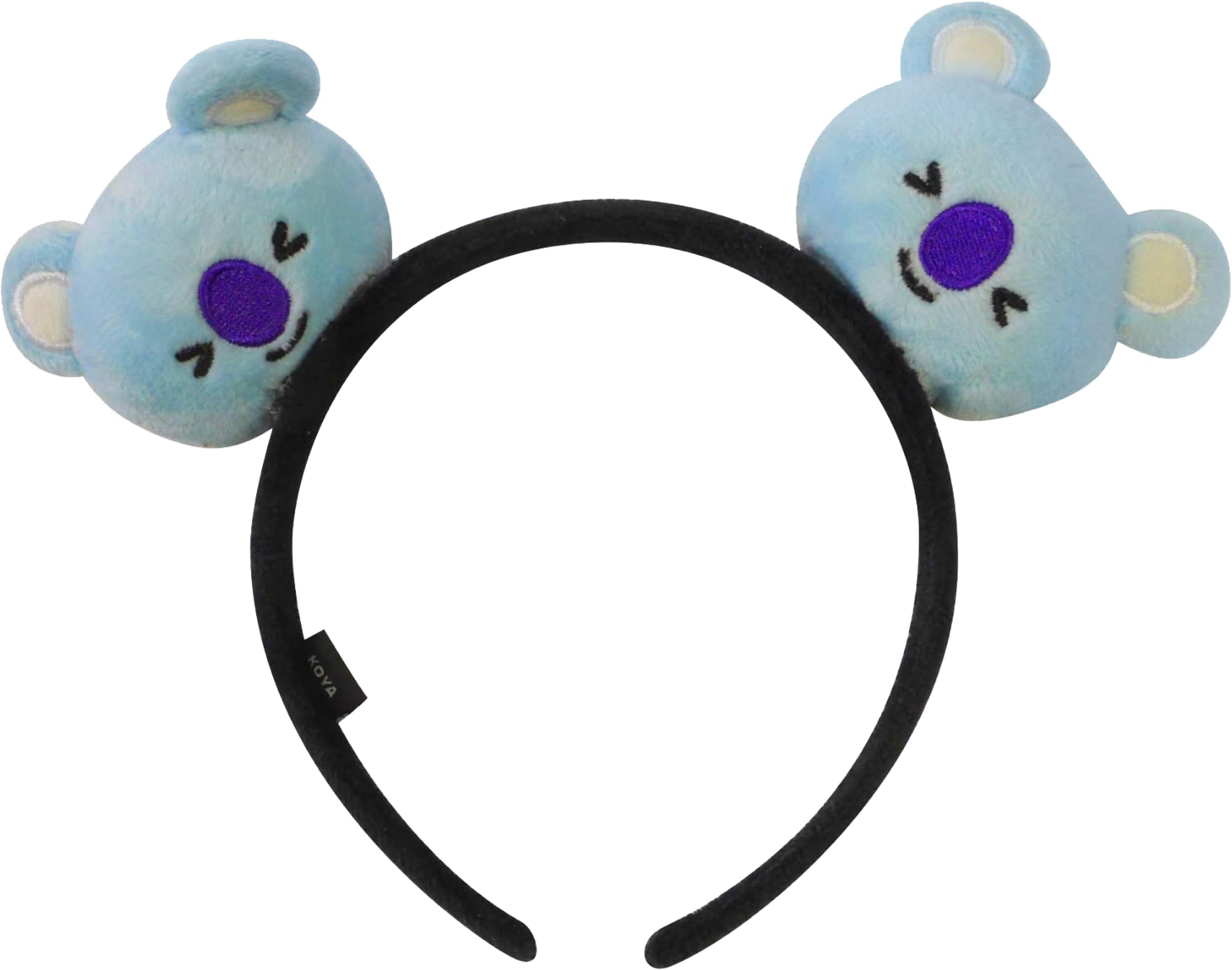 BT21 LINE FRIENDS Women's Headband, 3D Plush Hair Band for Adults, Cute Fashion Accessories, KOYA, One Size