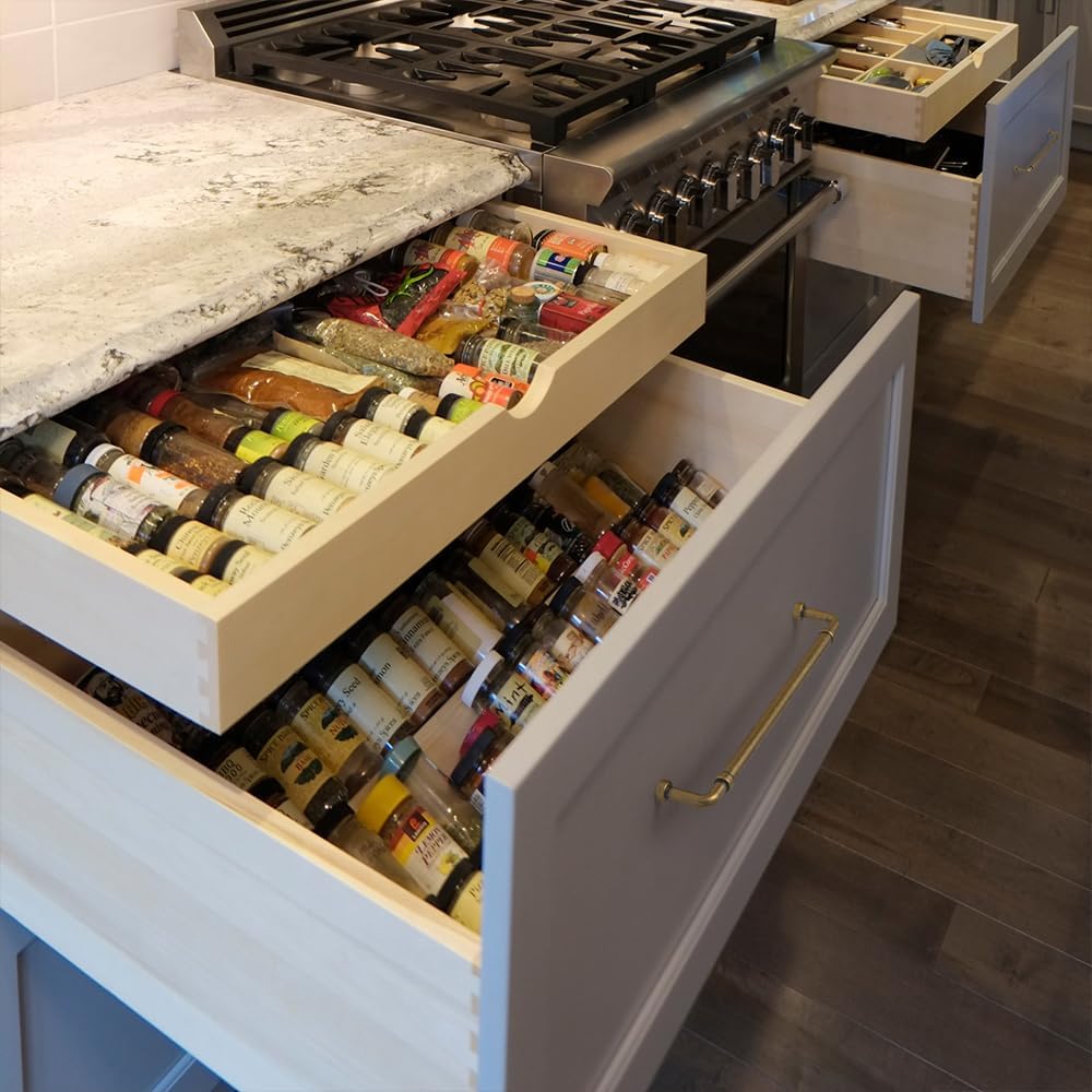 Goo-Ki 6 Pack 7 9/16 Inches Antique Brass Cabinet Handles - Elegant Hardware for Vintage Appeal Old-World Charm Drawer Pulls for Modern Spaces