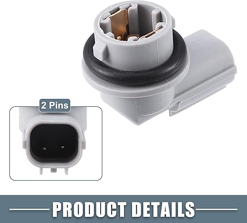 Miniatura 4 de 2 piezas de soporte de bombilla de luz de marcador lateral No.33304-TET-H01 para Honda Civic Sedan Hatchback 2016-2021 plástico