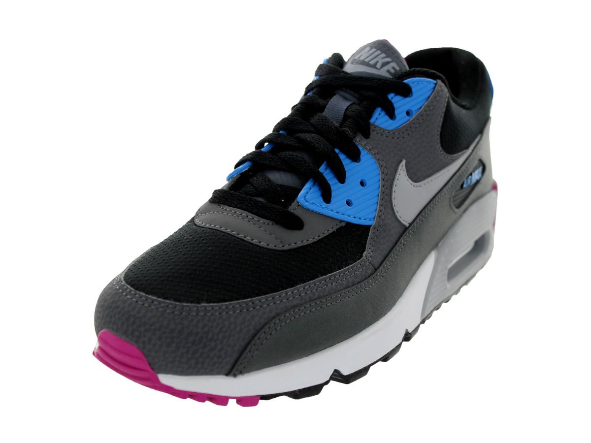 Nike Men's Air Max 90 Essential Black/Wolf Grey/Anthrct/White Running Shoe