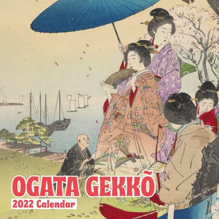 Buy Ogata Gekkõ Calendar 2022 Japanese Art Calendar 2022, January 2022 December 2022, 12
