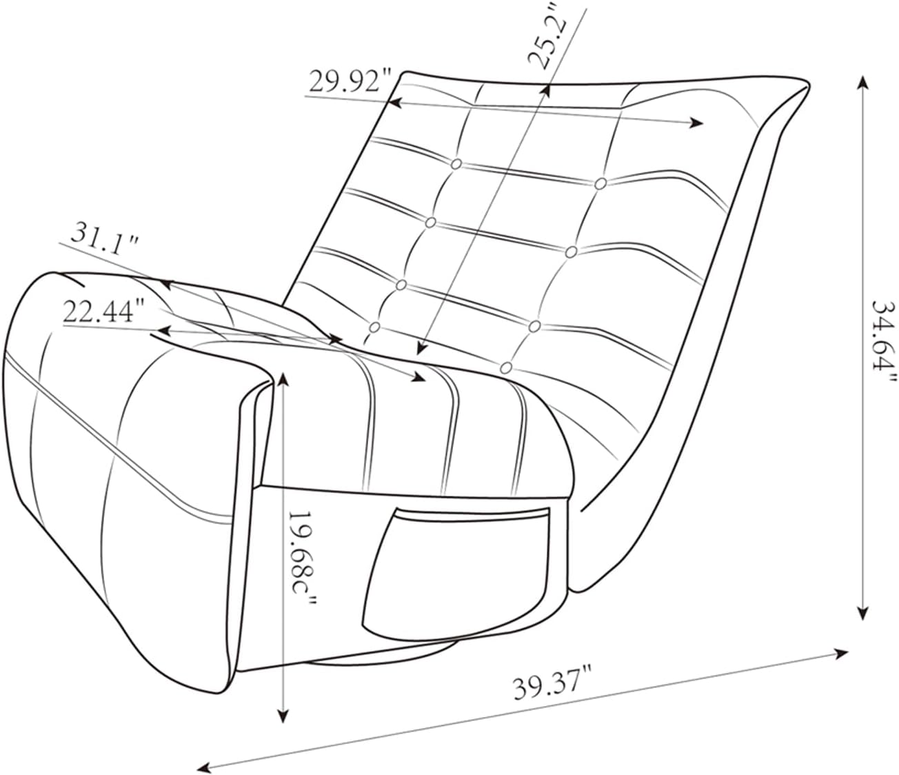 Electric Power Recliner Chair 360°Swivel Upholstered Sofa Glider Comfy Rocking Chair Living Room Chair with USB Ports,Size Pocket,Footrest Compatible with Reading or Rel