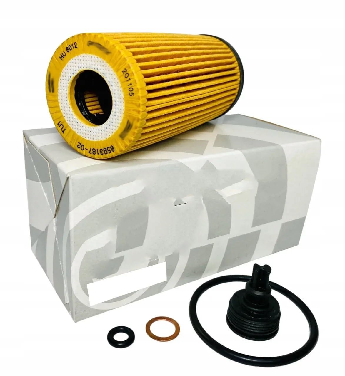 Filtr oleju silnikowego Zestaw filtrów oleju 11428593186 pasuje do Mini X1 F48 M135i F40 X2 F39 F45 F56 F55 11428593186 Zestaw wkładów filtra oleju zestaw filtrów olejowych
