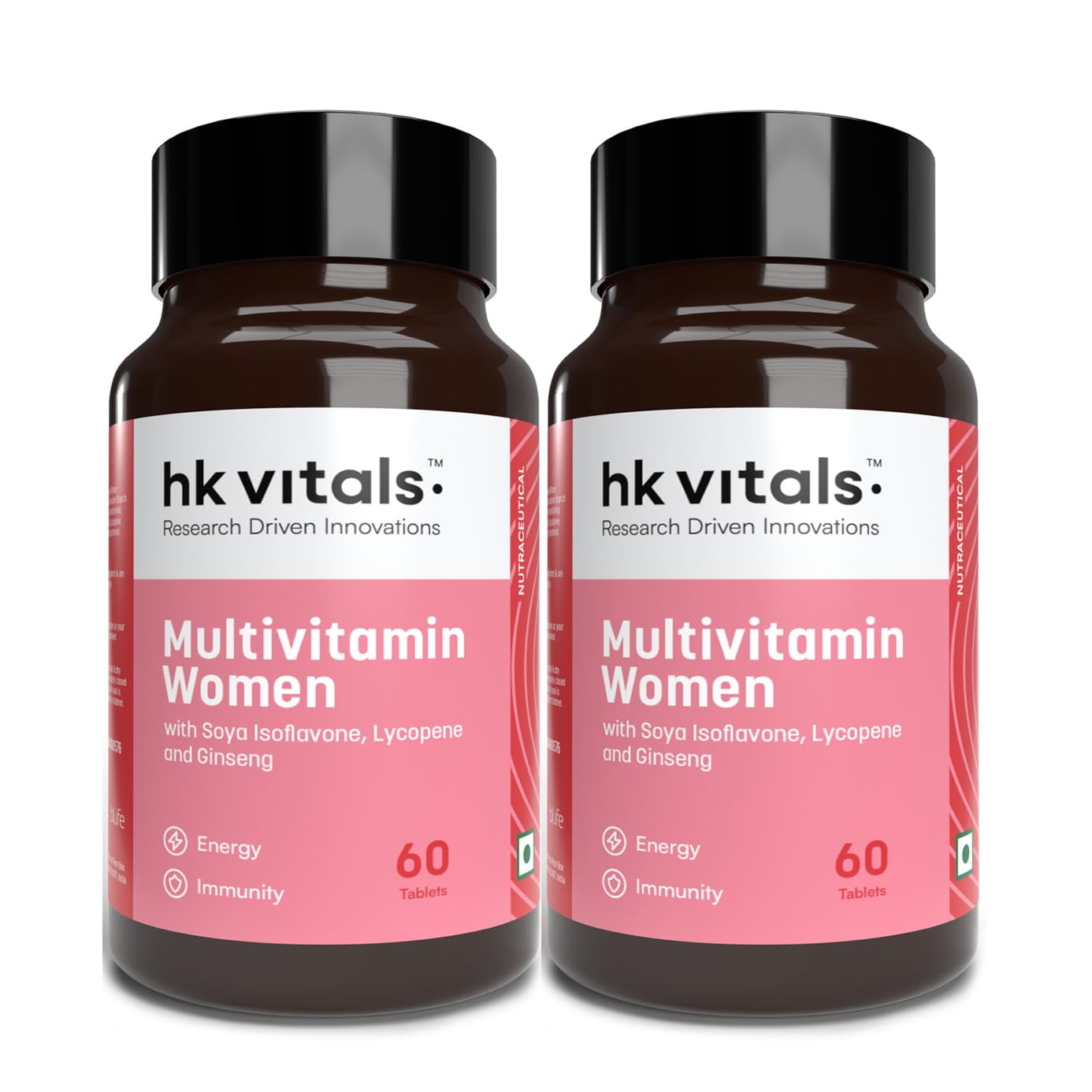 HealthKart hk vitals Multivitamin For Women (120 Tablets) | With Zinc, Vitamin C, Vitamin D, Multiminerals & Ginseng Extract (B08L1B11T8) Amazon Price History, Amazon Price Tracker