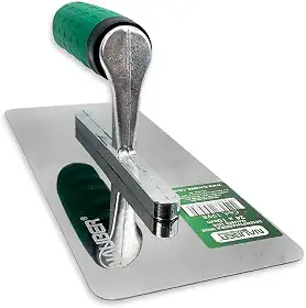 Nauber Desempenadeira Lisa em Aço Inox 24x10cm para Efeitos, Texturas, Marmorato Premium - Original