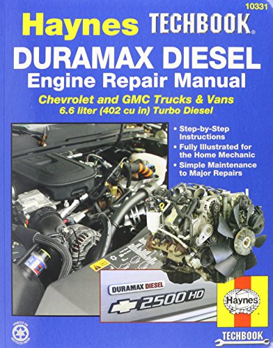 Haynes Techbook Duramax Diesel Engine Repair Manual 2001-2012