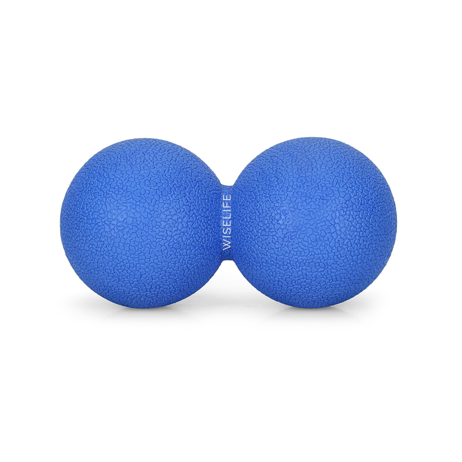 Wiselife Peanut Massage Ball, Double Lacrosse Massage High-Density Roller | Massage Balls For Waist Back Feetmuscle Knots & Acupressure Ball For Myofascial Release & Pain Relief Roller Massager(Blue)