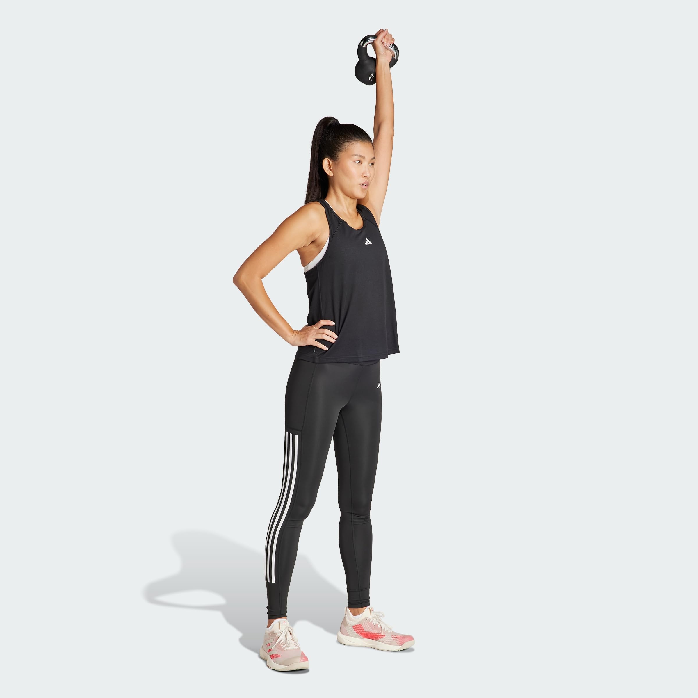 Adidas Train Essentials Minimal Branding Racerback Tank Top Camiseta Mujer