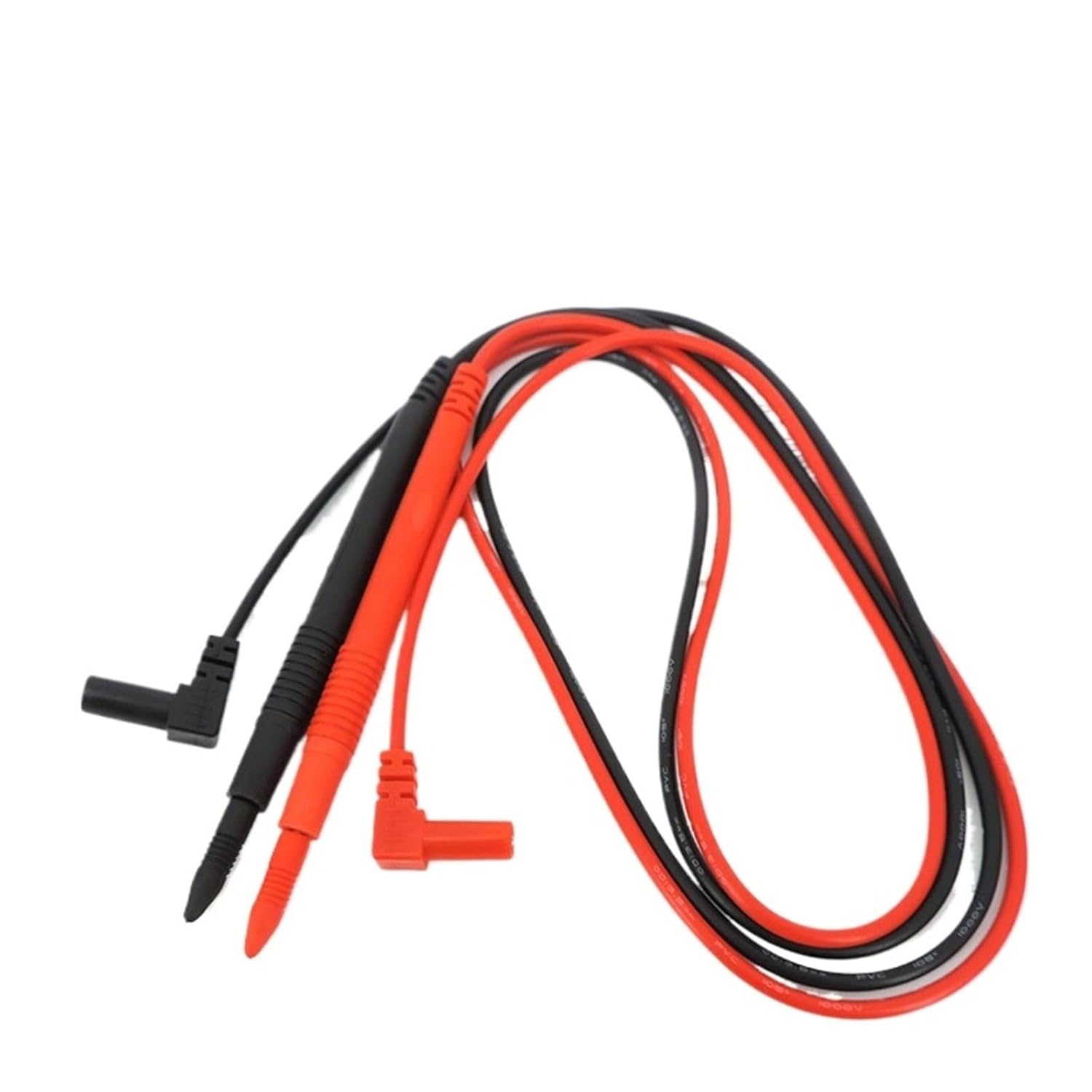 Thin Tip Needle Multimeter Multi Meter Test Lead 4mm Banana Alligator Clip Tools Cord Digital Probe Pen Cable(No.1)