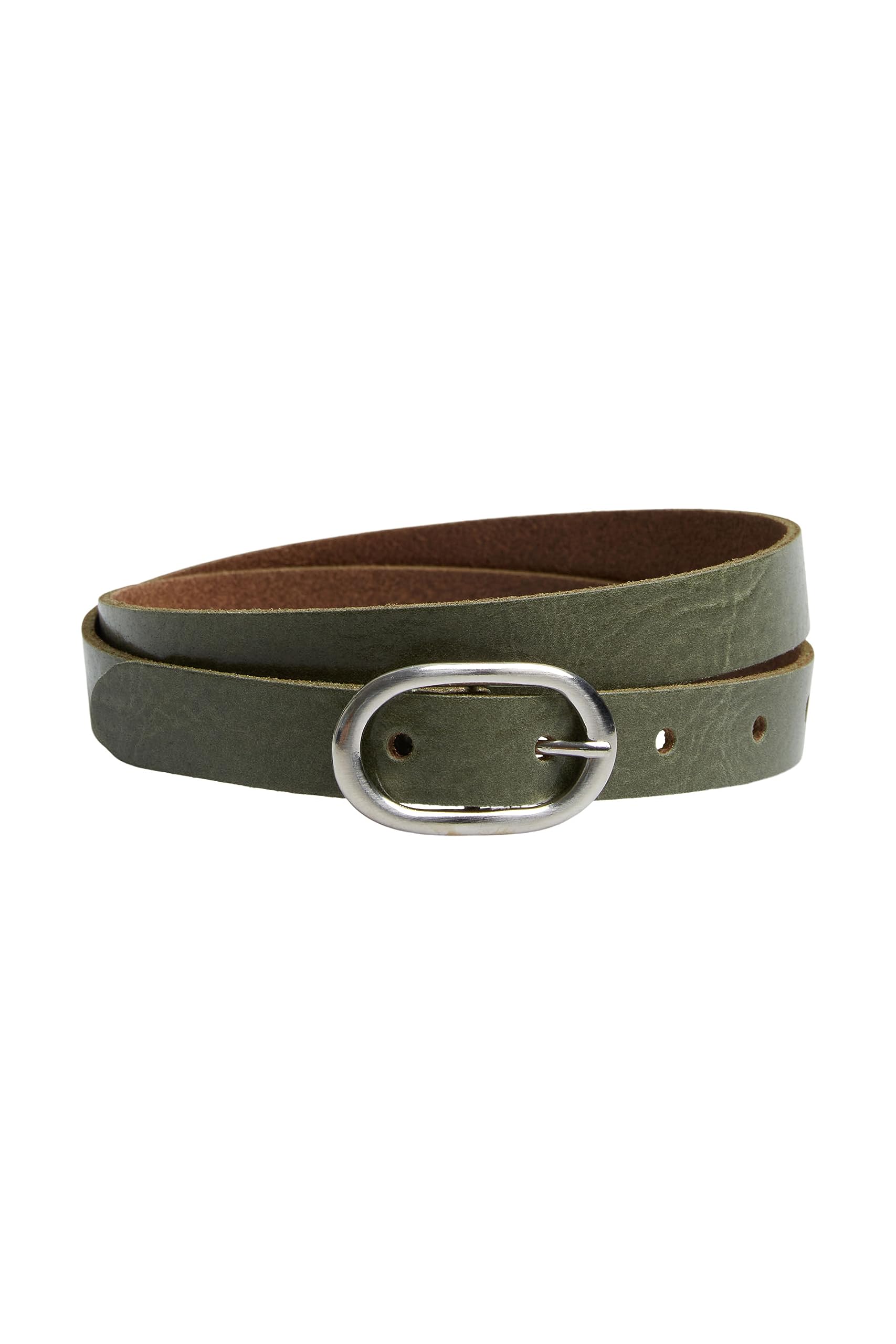 ESPRIT Women's 043ea1s318 Belt, 350/Khaki Green, 100