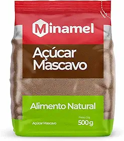 Minamel Açúcar Mascavo Pacote 500G