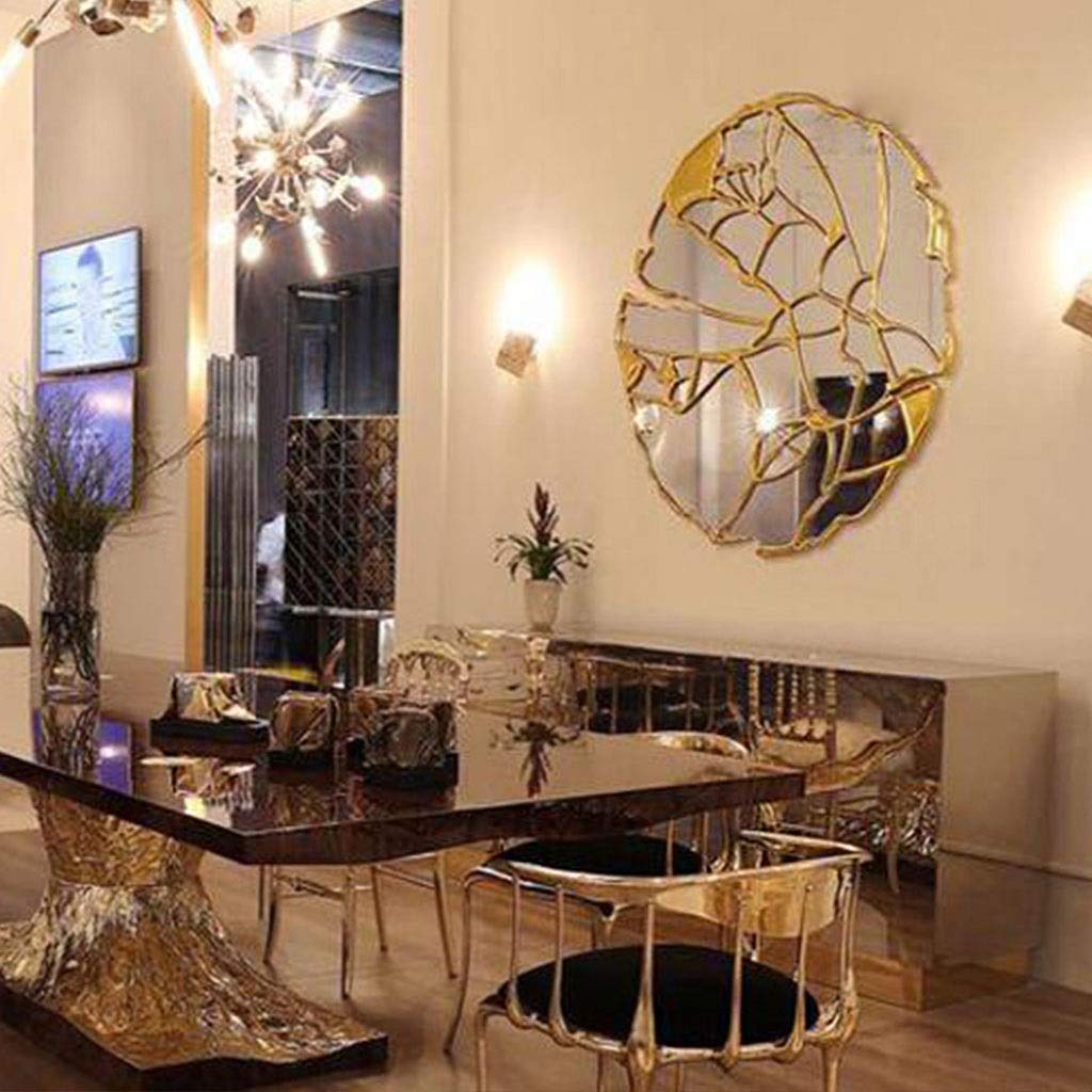 \"シャビーシック\" ウォールアートミラー シャビーシック ウォールアートミラー 輸入雑貨 ミラー アイアン