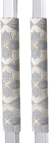 OUGAR8 Cubiertas para manijas de puerta de refrigerador, protector de decoración hecho a mano para hornos, lavavajillas. Mantén tu aparato de cocina