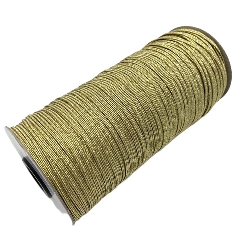 Sewing Elastic Ribbon Bands Sewing Craft Accessories Cord Elastic,100yards/Lot 3mm Elastic Ribbon Sewing Rubber Band For Waist Band Stretch Rope DIY Mask Lanyard z Craft (Color : T) (Color : E)