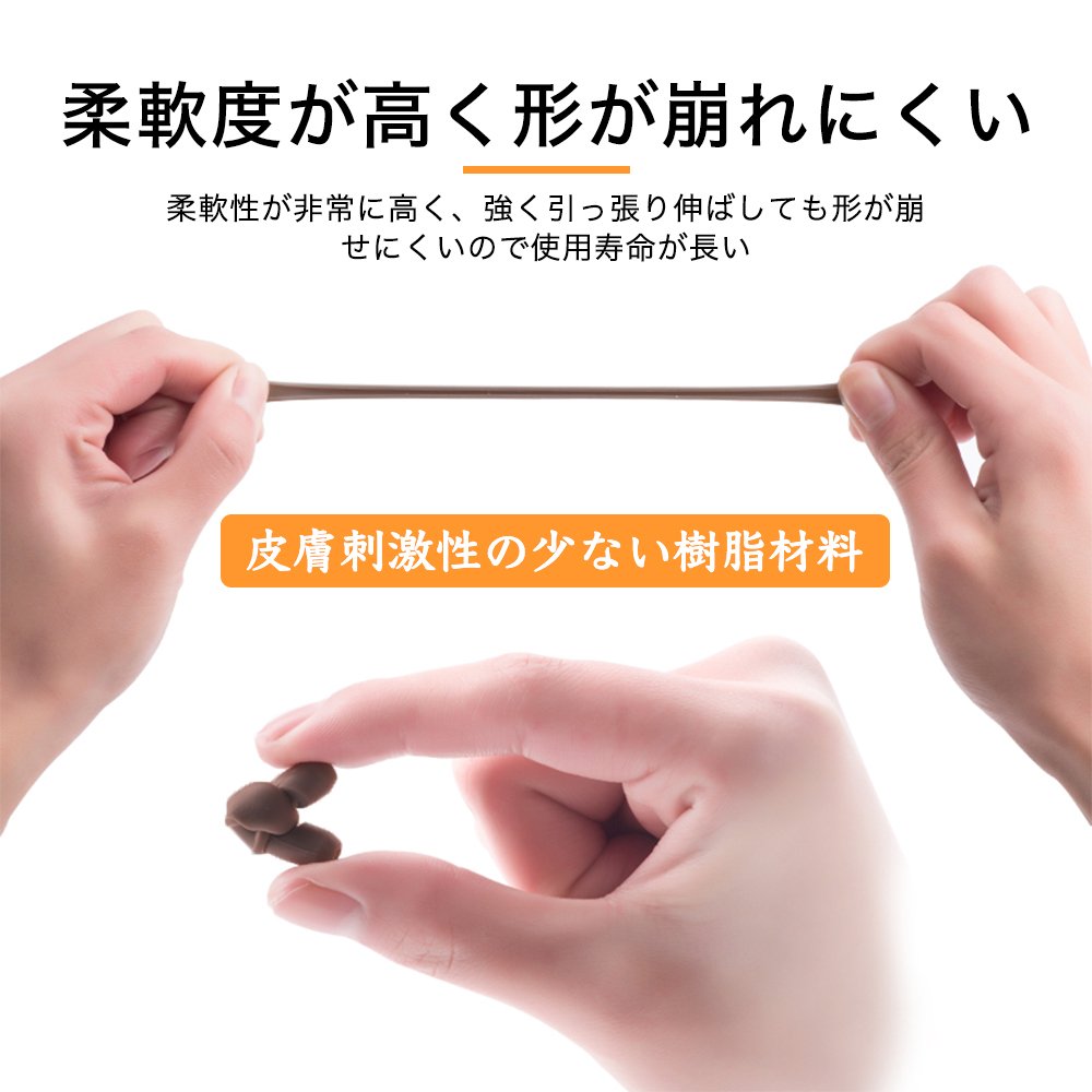 Amazon.co.jp: SunBroy Eyeglasses Fixing Lock, Mega, Ear Painless