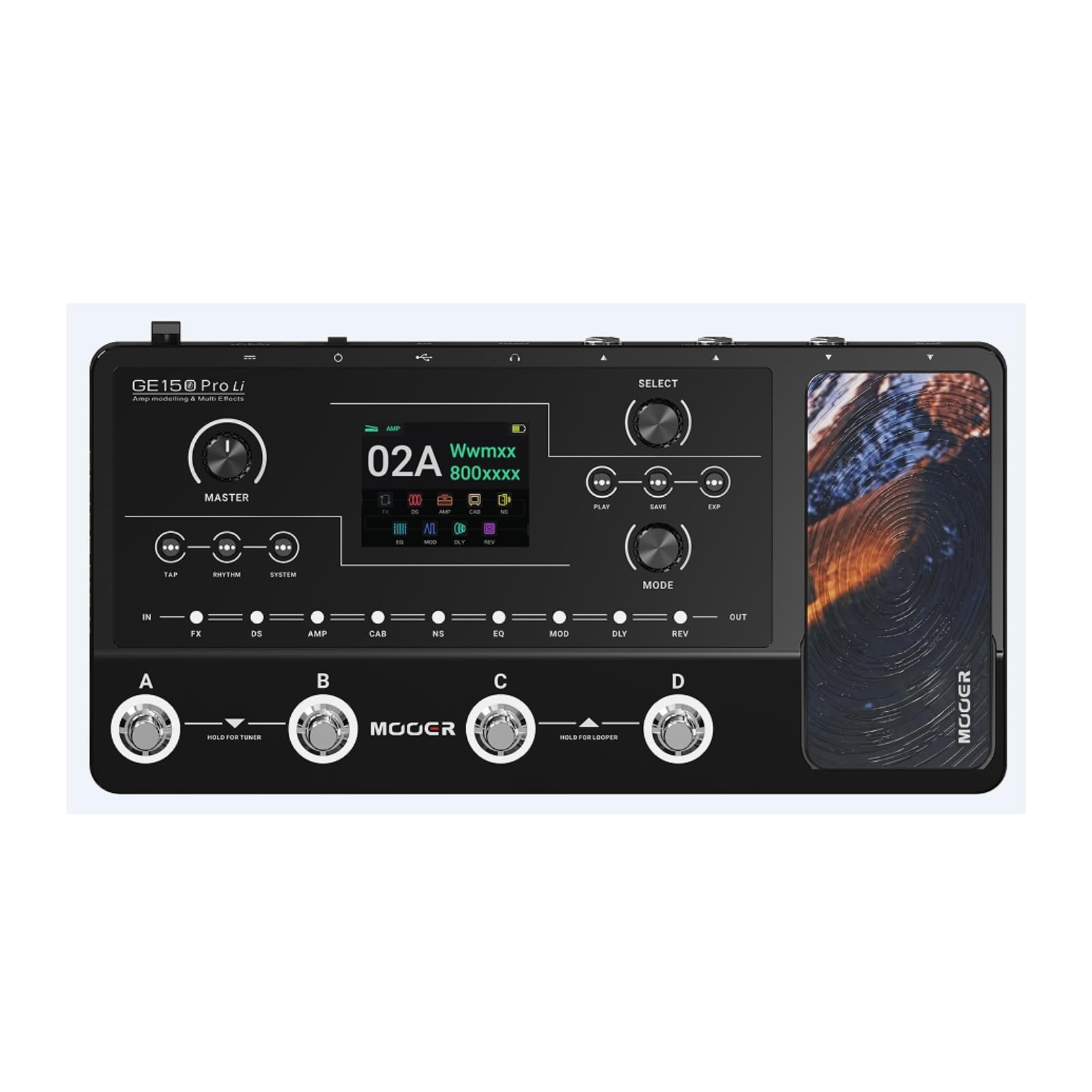 MOOER GE150 Pro Li Black