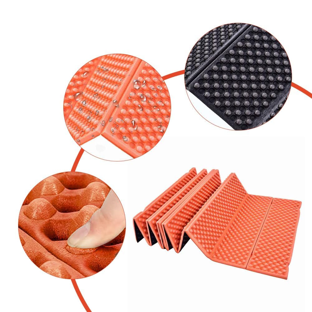 Tappetino da Campeggio Pieghevole in Schiuma, 2cm Materassino Schiuma Materasso Moistureproof Ultraleggero Cuscinetto Imbottito da Esterno per Escursionismo e Eventi Sportivi All'Aperto