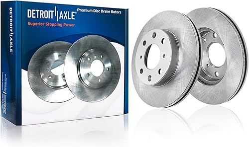 Miniatura 57 de Detroit Axle - Rotores de freno traseros para Ford F-150 Lobo 2012, 2013, 2014, 2015, 2016, 2017, 2018, 2019, 2020, Ford F-150 Lobo, Rotores