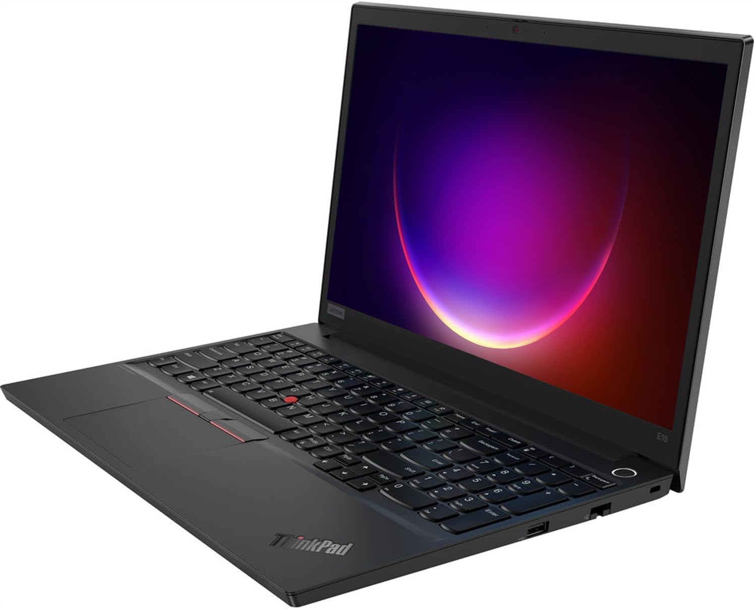 Lenovo Thinkpad E15 Gen 1 Ordenador portátil profesional, 15,6 pulgadas FHD (1920x1080), Intel Core i5-10210U, 16 GB de RAM, SSD de 512 GB, teclado QWERTY japonés, Windows 11 Pro (reacondicionado)