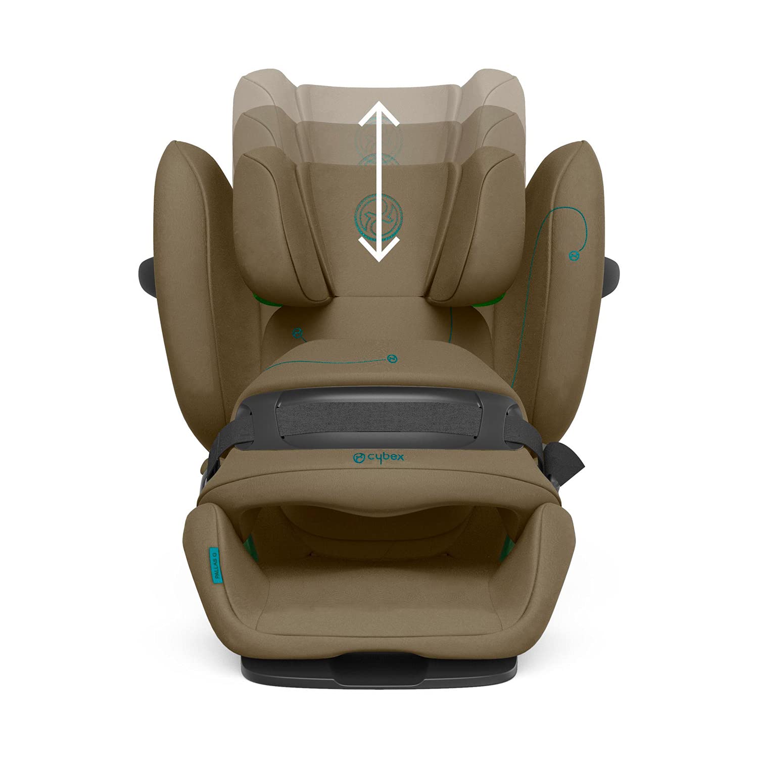 Cybex Gold Pallas G i-Size Seggiolino Auto, Beige (Classic), 15 mesi - 12 anni