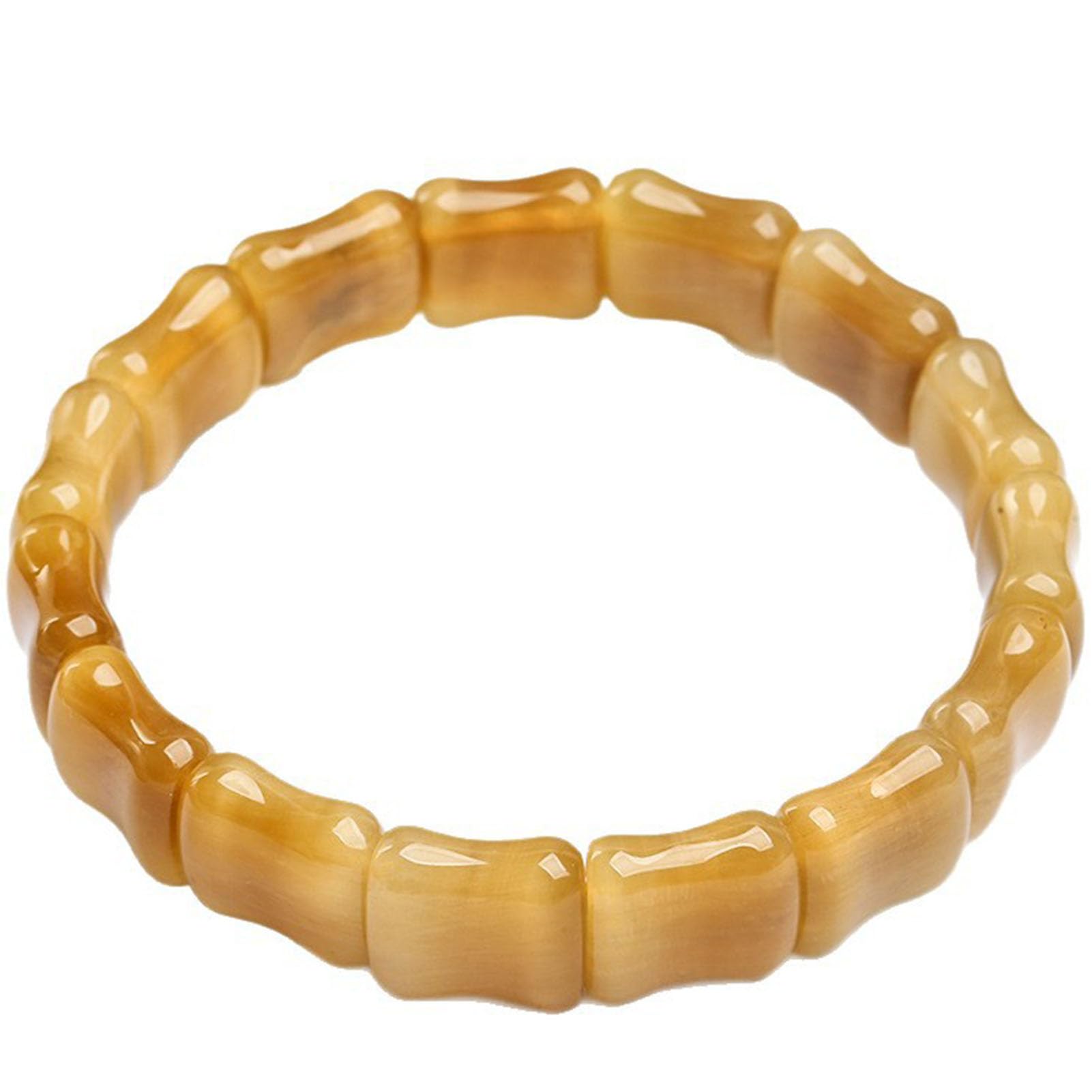 Bracciale Elasticizzato con Occhio di Tigre Naturale, Perline di Pietre preziose, Gioielli in Cristallo Regolabili, guarigione, Protezione, Messa a Terra, per Uomini e Donne Regalo,12 * 14MM