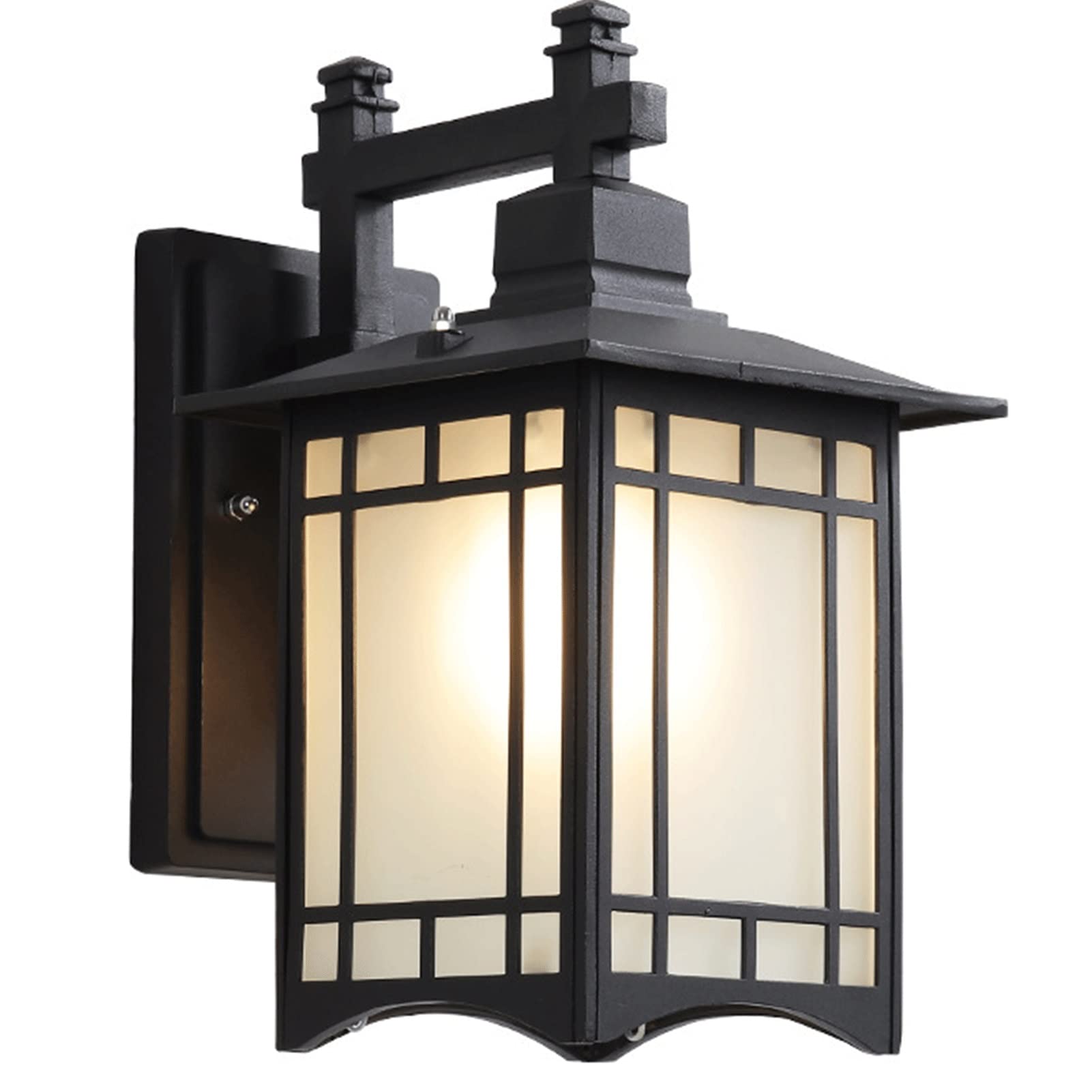 Pamputa Buiten muurverlichting Zwart H3605417