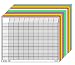 Creative Shapes Etc LLC Creative Shapes Etc Large Horizontal Incentive Chart Set, 28 x 22 Inches, Assorted Color, Set of 12 - SE-367