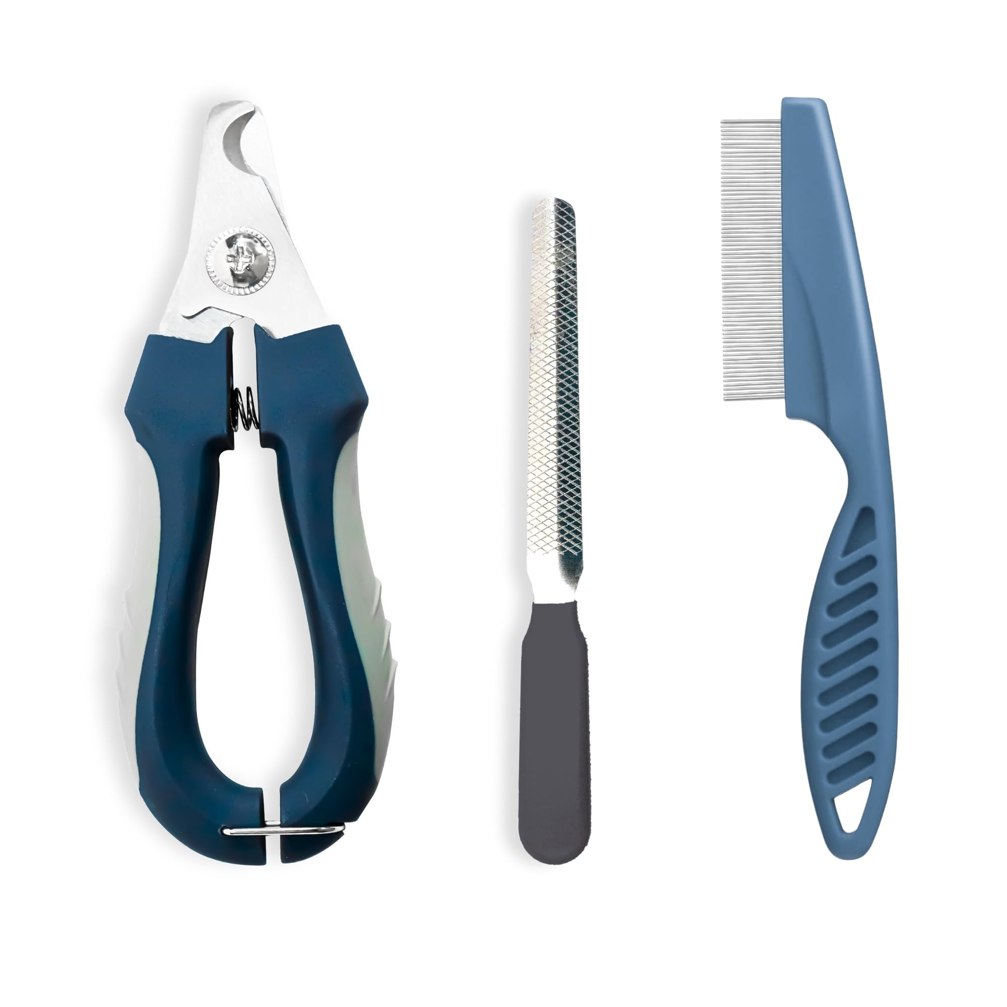 Buraq Pets Proffesional 2 in 1 Dog Nail Cutter with Nail Filer & Flea Comb, Claw Grooming Tool Set for Small, Medium, and Large Dogs, Puppies, Cats & Kittens (Nail Cutter + Flea Comb) (B0D39M7DT9) Amazon Price History, Amazon Price Tracker