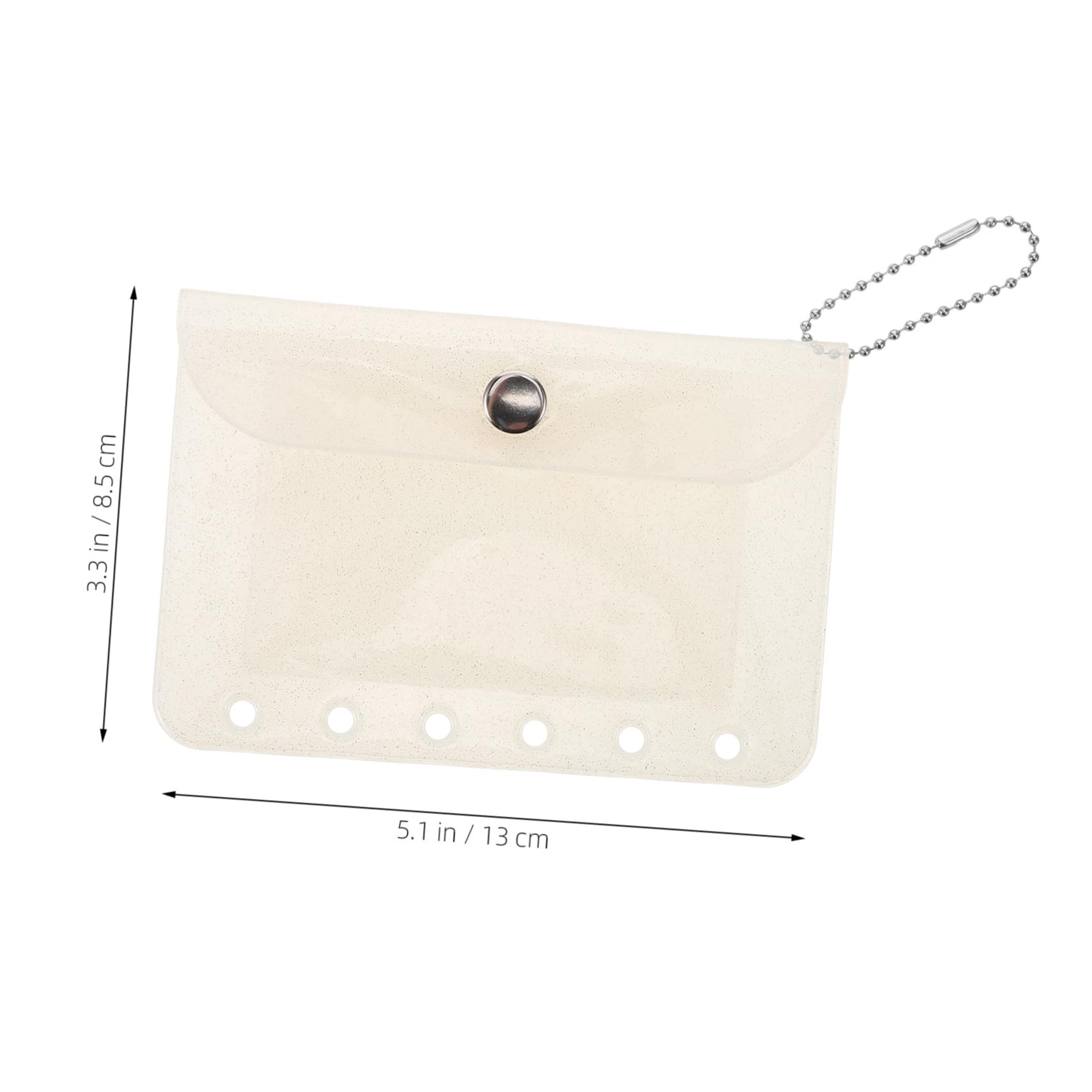 Anneome Clear Card Holder Transparent Photo Protector Durable Small Card Protector for Wallet Insertion Removal Versatile Storage for Cards Essentials