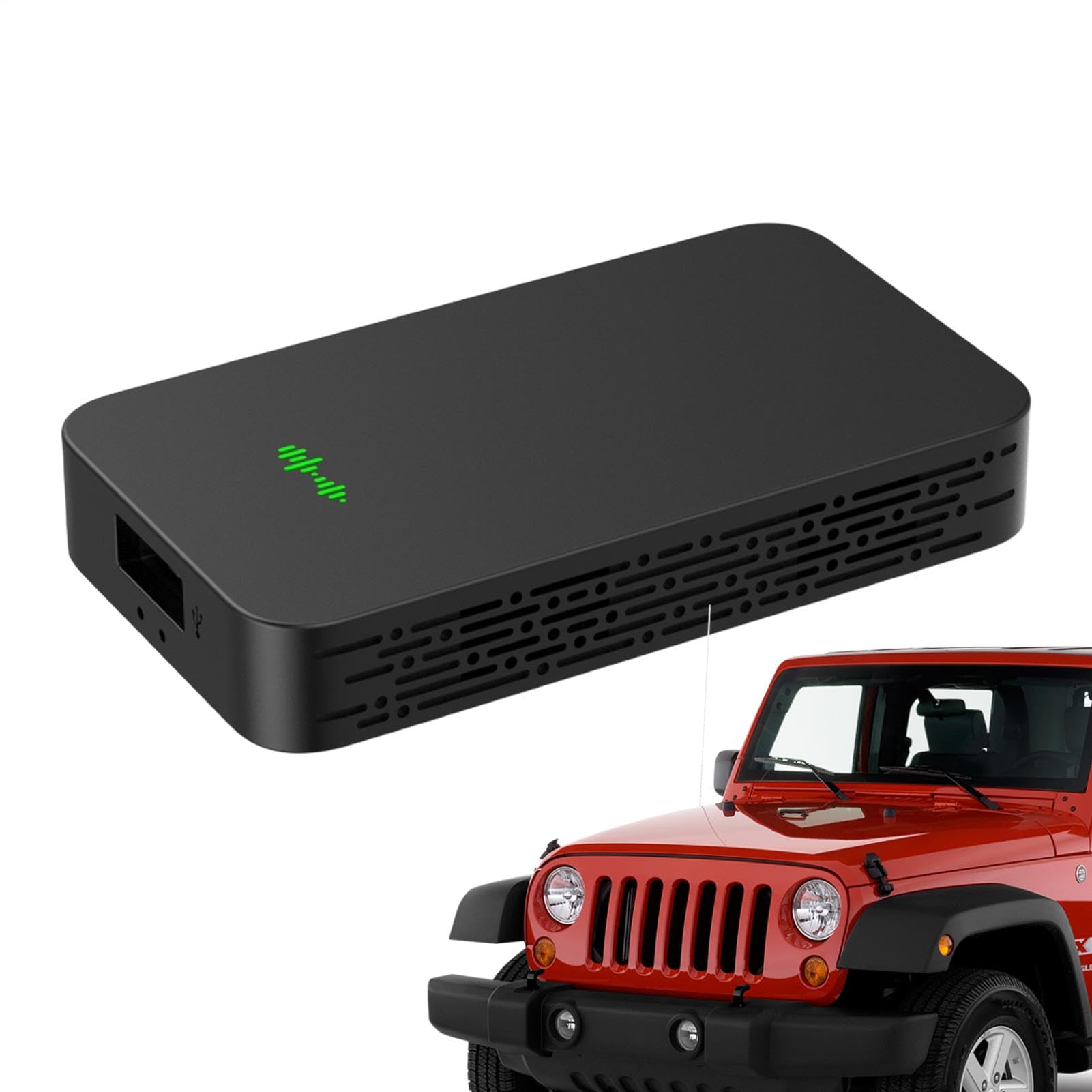 Adattatore Dongle Wireless Per Auto Portatile Converte Da Cablato A | Auto Accessorio Audio, Dispositivo Compatto, Convertitore Cablato, Abbinamento Facile, Configurazione Semplice