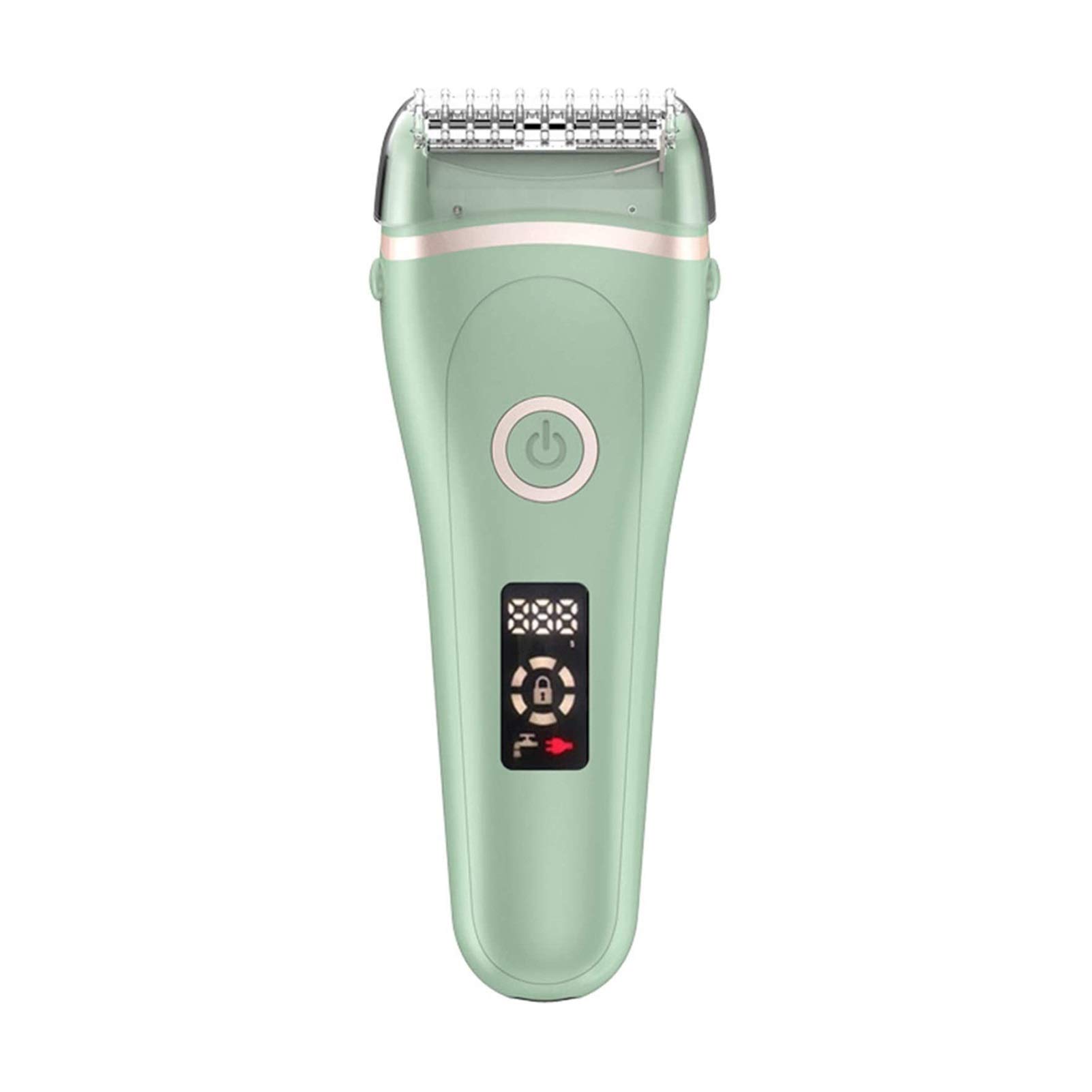 Epilatore Rasoio Trimmer - Strumento di Rasatura Elettrico, Sistema di Epilazione for la Rifinitura dei Peli, Rasoio Portatile for la Rasatura del Viso, Rasoio Elettrico Wet/Dry for Gambe, Epilatore f