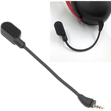 Replacement Microphone Mic for Cloud III, Gaming Headset Noise Cancelling 3.5mm Detachable Microphone Boom