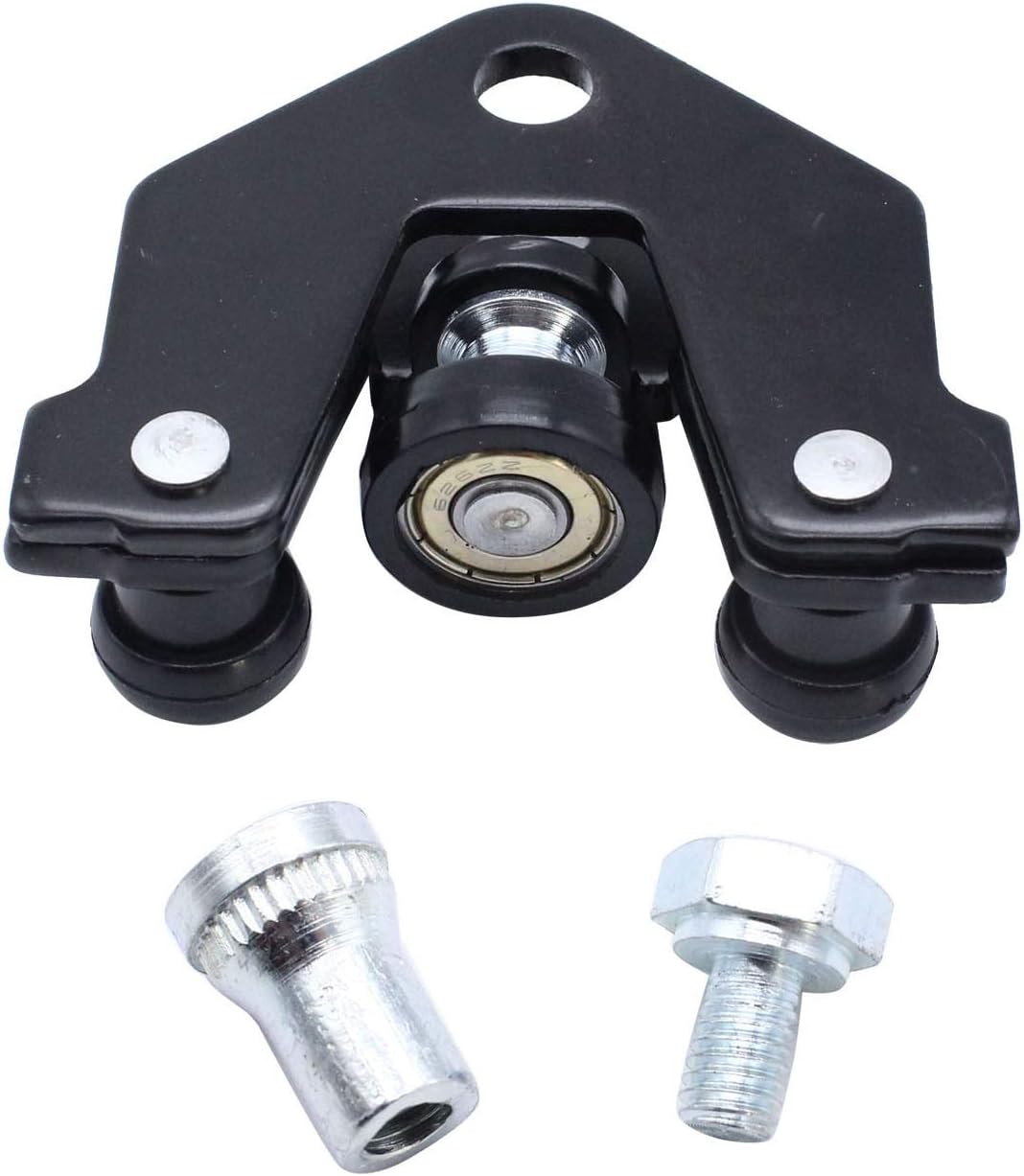 TAKPARTSliding Side Door Roller Guide & Hinge Bottom 7700312012 Left Compatible for Trafic Vauxhall Opel Vivaro