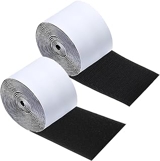 Haken Loop Band Länge 2m Breite 5cm Klebstoff Montage Selbstklebend Tap für Gitarre Effekt Pedal Board Klettband