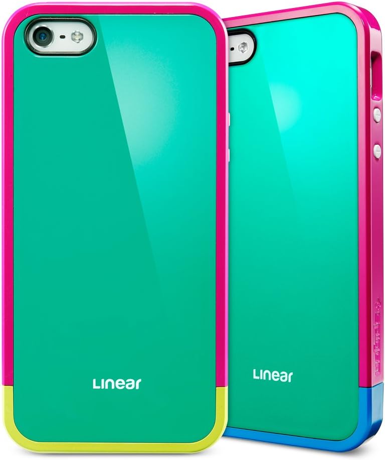 Spigen Linear Pops iPhone 5S Case for iPhone 5S/5 - POPS Jade Green