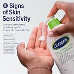 Lotion hydratante Cetaphil, Lotion hydratante pour le corps et le visage pour peaux sensibles et tous types de peau, Sans parfum, Hypoallergénique, Non comédogène, Recommandé par les dermatologues, 473 ml