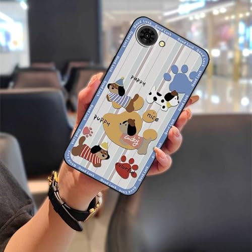 Phone Case Compatible with ZTE Nubia S2E/S2R/S2 Lite, Soft case Full wrap Cute Cartoon TPU Phone Pouch Silicone Graffiti Design
