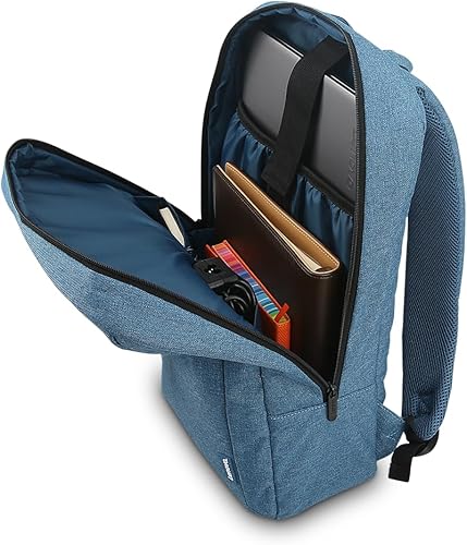 Vista 11 de Lenovo GX40Q17225 - Mochila para portátil B210 de 15.6 pulgadas, duradera, repelente al agua, ligera, diseño limpio, elegante para viajes, negocios