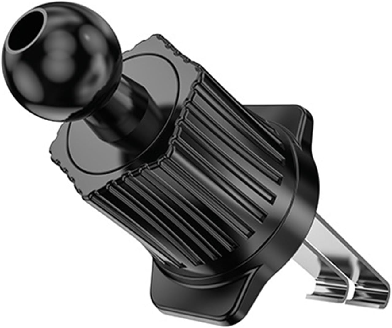 17mm Car Vent Clip Mount, Rotating Hook Design for Most Vehicle Vents and Phone Holder Accessories Car Accessory Not Shake Design Telescopic Hook Metal Mount