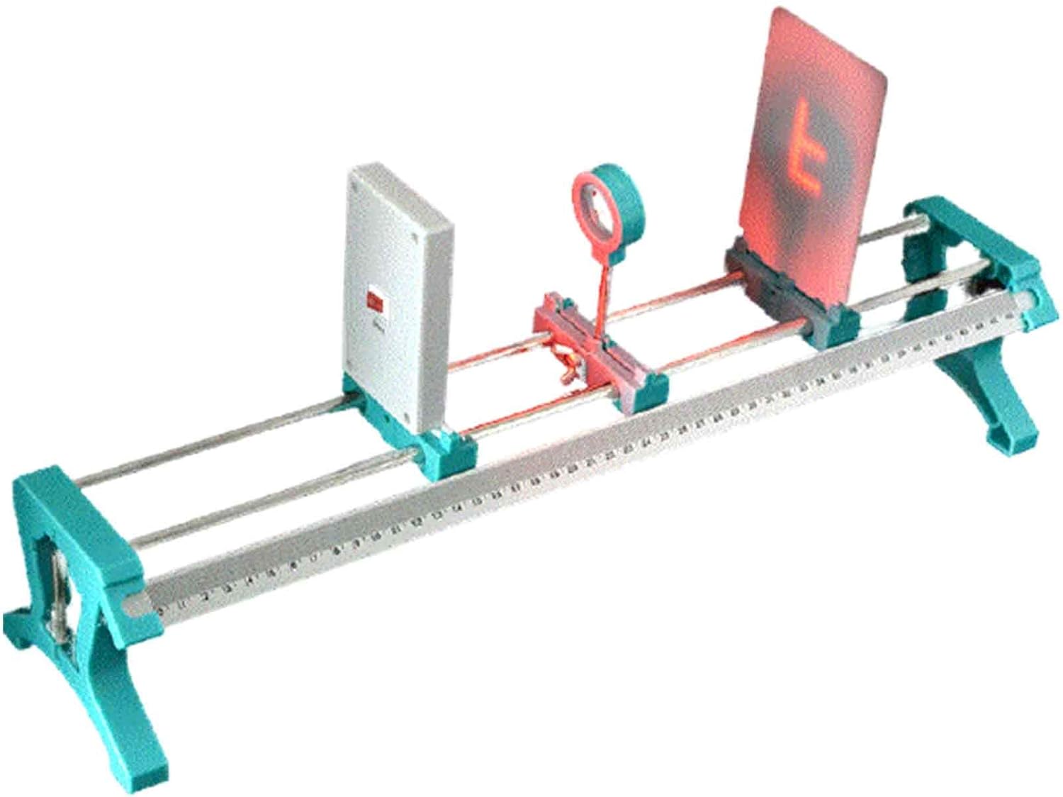 GagalU Physical Optics Experiment Kit, Optical Bench Kit, Clear Scale, Professional Optical Equipment, for Science, Light Refraction Equipment