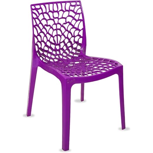 ACTIVA Web Designer Plastic Chair - Purple