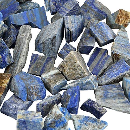 Mookaitedecor Labradorite & Lapis Lazuli Colonne Cristal Pierre Baguette Point,Pierre Guerison Pour Méditation Décoration,Lot De 2