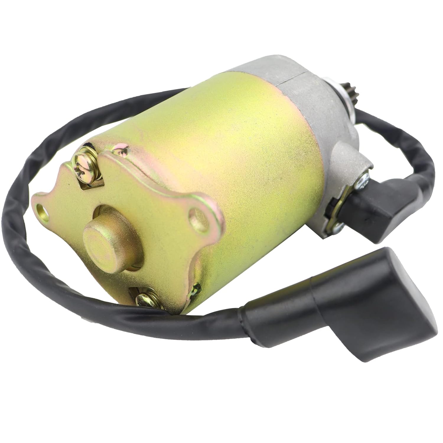 Starter Motor & Solenoid Relay Fit for GY6 Engine 125CC 150CC ATV Scooter Moped Go Kart Quad 4 Wheelers Taotao SUNL Coolster Baja