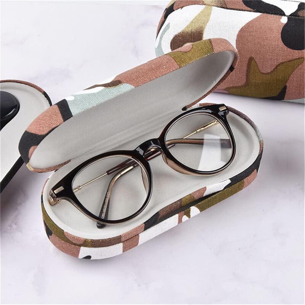 RURUOGUK Contact Lens Case, 2 in 1 Double Sided Glasses Case with Built-in Mirror, Tweezer and Contact Solution Bottle - Image 3